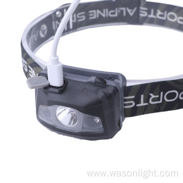 Ultra Lightweight Comfortable Rechargeable Head Torch